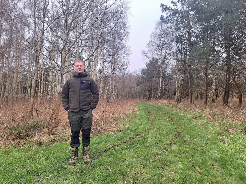 Natuurbeheerder Jeffrey